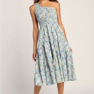 One shoulder sundress